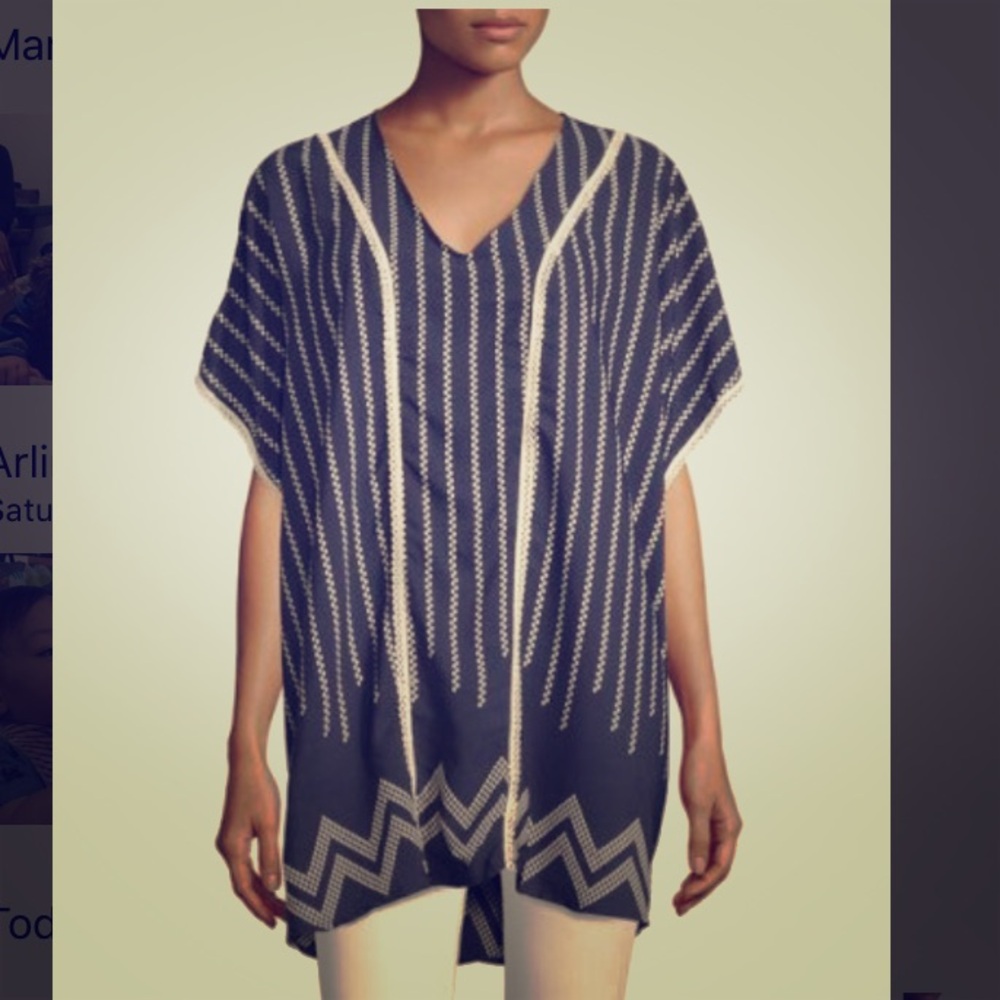 On the road Anthropologie oversized top